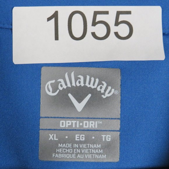 Callaway* Men's Short Sleeve Polo Golf Moisture Wicking Pullover Shirt~ Size XL - Picture 7 of 14